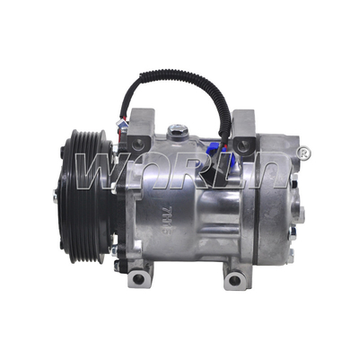 compresor del aire acondicionado 12V para internacional para la máquina segador 7H15 6PK 1991-2010