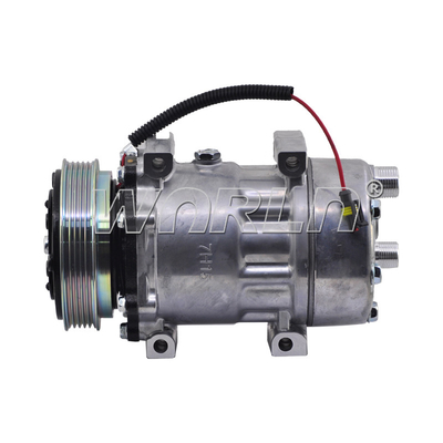 compresor del aire acondicionado del camión 12V para nueva Holanda 7H15 6PK SD7H154685 SD7H154702