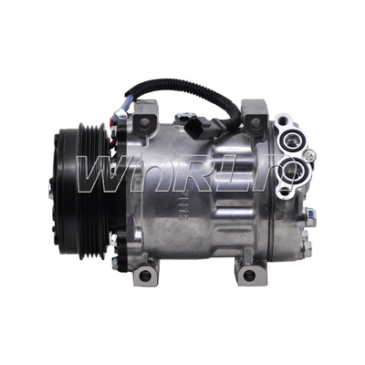 compresor auto del aire acondicionado 12V para Caterpillar para WackerNeuson 7H15 4PK 3332111