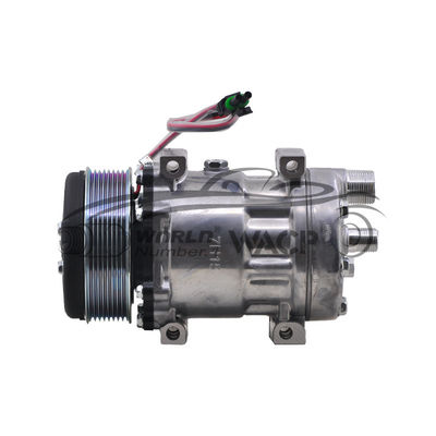 7H15 8PK Vehículo compresor de aire acondicionado de automóvil 12V para Caterpillar WXTK404