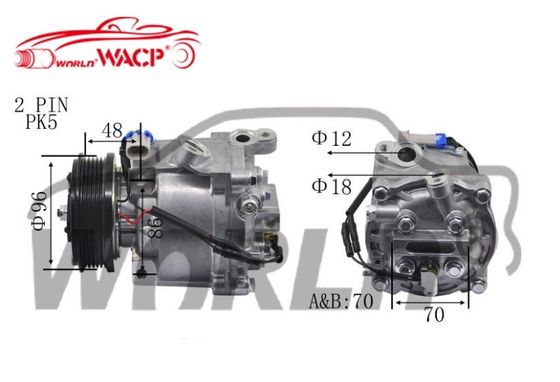 Compresor de CA para automóviles para Chevrolet Tracker para Onix para Aveo 52093071 52039087 WXCV052