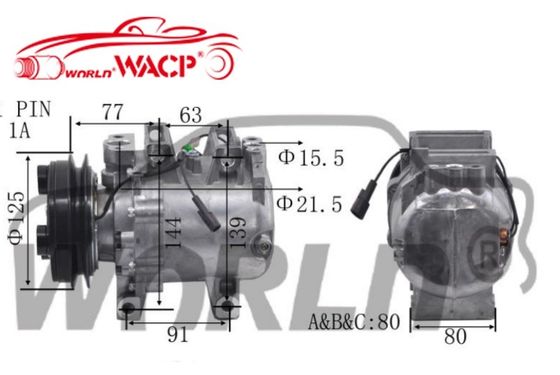 926008E900 8980839230 Compresor de aire acondicionado de automóvil CR14 para Isuzu DMAX 3.0 WXIZ004