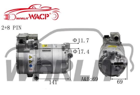 64526998210 Compresor eléctrico para automóviles HVCC33 Compresor eléctrico para automóviles para BMW 3/X1/I3 WXHB019