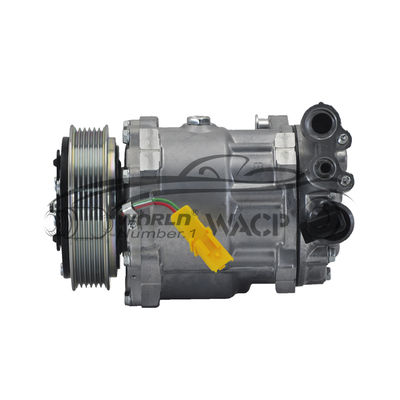 9800849780 Compresor de aire acondicionado para coche 7C16 6PK Para Peugeot 407 Citroen C5 C6 2.7 3.0 WXPG054