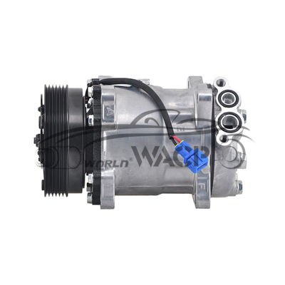7H15 6PK 12V Compresor de CA de automóvil 7H0820805D para VW Multivan T5 Mk WXVW041