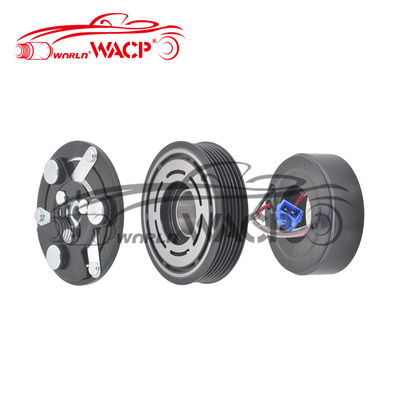 Embrague del compresor de aire acondicionado del coche 7V16 6PK 12V para VW TransporterT4 para LT28-35 CLVW036
