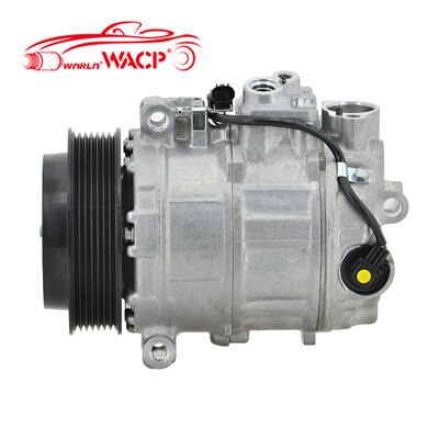7SEU17C 12V Compresor de CA para automóvil Compresor de desplazamiento variable para Benz C W203 A209 2002-2011