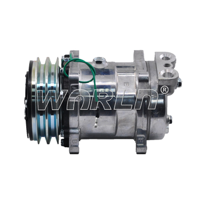 Sistema de refrigeración del compresor con aire acondicionado DKS para FAW J6 Compresor AC de camión de 24 V WXTK067