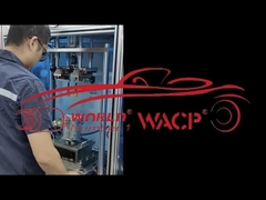 Prueba de presión del compresor de aire acondicionado para automóviles en fábrica de China