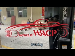 Muestra de cajas de transporte profesionales para compresores de aire acondicionado de automóviles